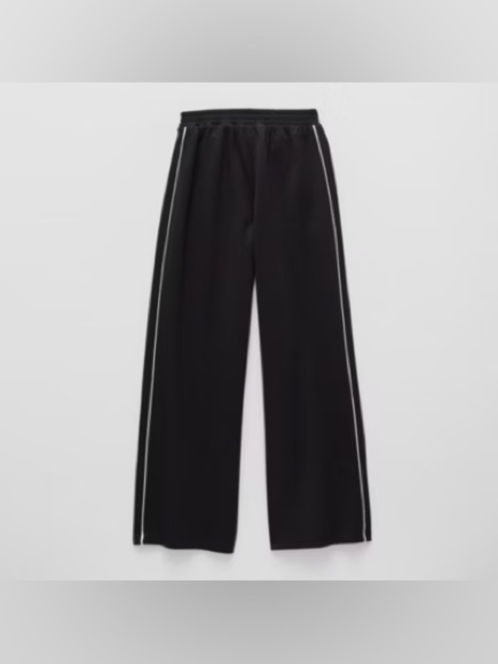 Xersion Black Sweatpants with White Side Stripes
